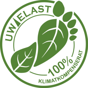 100% klimatkompenserat, UW-ELAST AB
