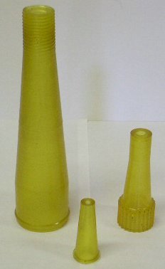 Cyklondetaljer producerade genom formgjutning