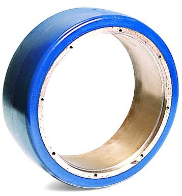 Slitbana för truckhjul